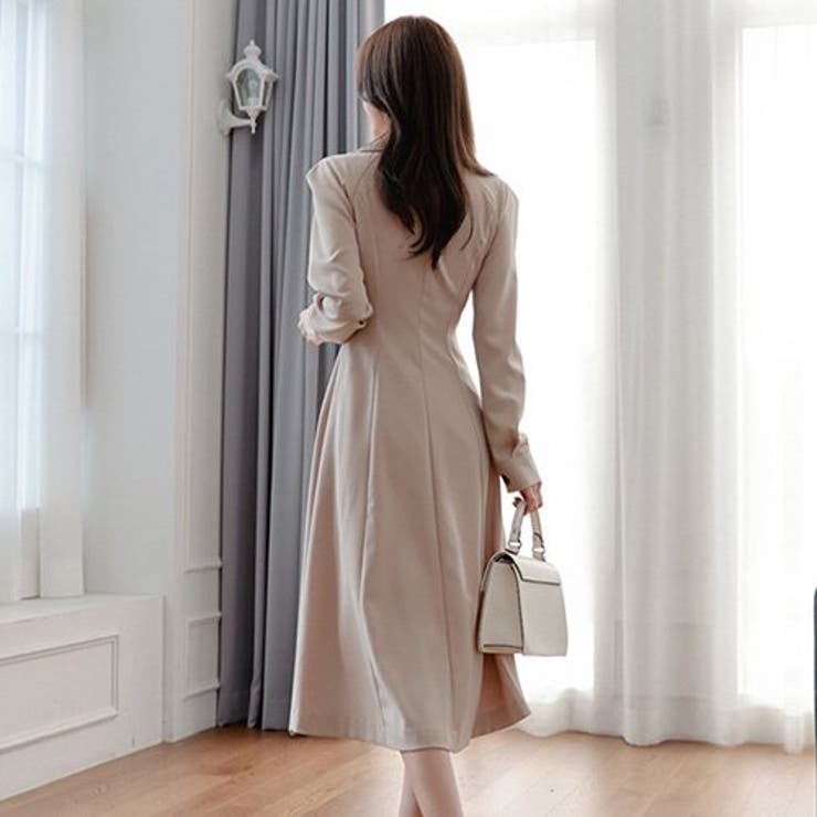 清廉な雰囲気で品よくまとめたロングワンピース(キャバドレス CABARETDRE… | GRAXIA | 詳細画像3 