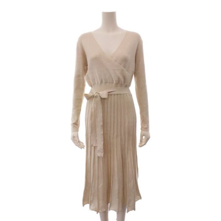 フェミニンでソフトな印象のカシュクールニットワンピース(キャバドレス CABAR… | GRAXIA | 詳細画像9 