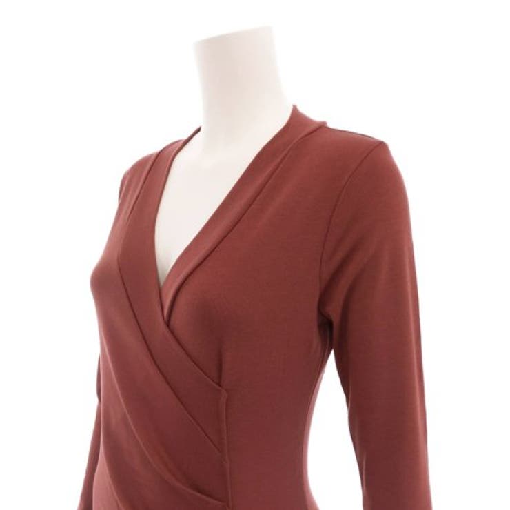 デコルテを美しく魅せるカシュクールデザインワンピース (キャバドレス CABAR… | GRAXIA | 詳細画像10 