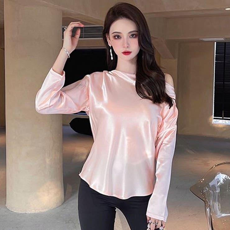 リボンでアレンジを楽しむワンショルダーブラウス(TOPS) | GRAXIA | 詳細画像8 