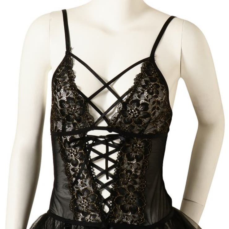 フレアチュールと透け感がフェアリーなガーターランジェリー(セクシーランジェリー) | GRAXIA | 詳細画像17 