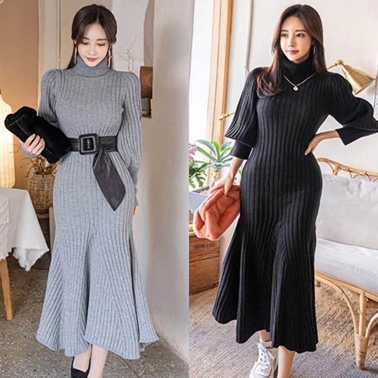 マーメイドラインで揺れる裾がフェミニンなロングワンピース(キャバドレス CABA… | GRAXIA | 詳細画像2 