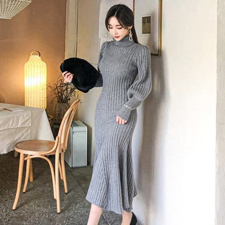 マーメイドラインで揺れる裾がフェミニンなロングワンピース(キャバドレス CABA… | GRAXIA | 詳細画像7 