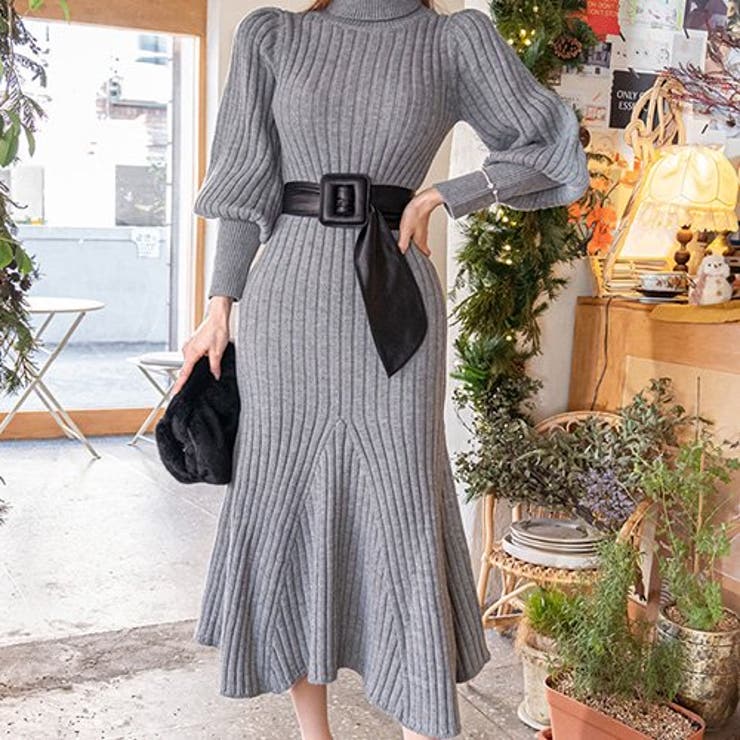 マーメイドラインで揺れる裾がフェミニンなロングワンピース(キャバドレス CABA… | GRAXIA | 詳細画像8 