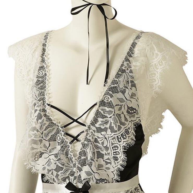 レースをたっぷりあしらった大人可愛いメイド風コスプレ(セクシーコスプレ) | GRAXIA | 詳細画像9 