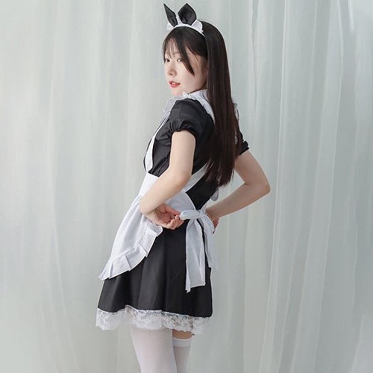 ハート型のカットアウトが眩しい定番メイドさん風コスプレ(セクシーコスプレ) | GRAXIA | 詳細画像5 