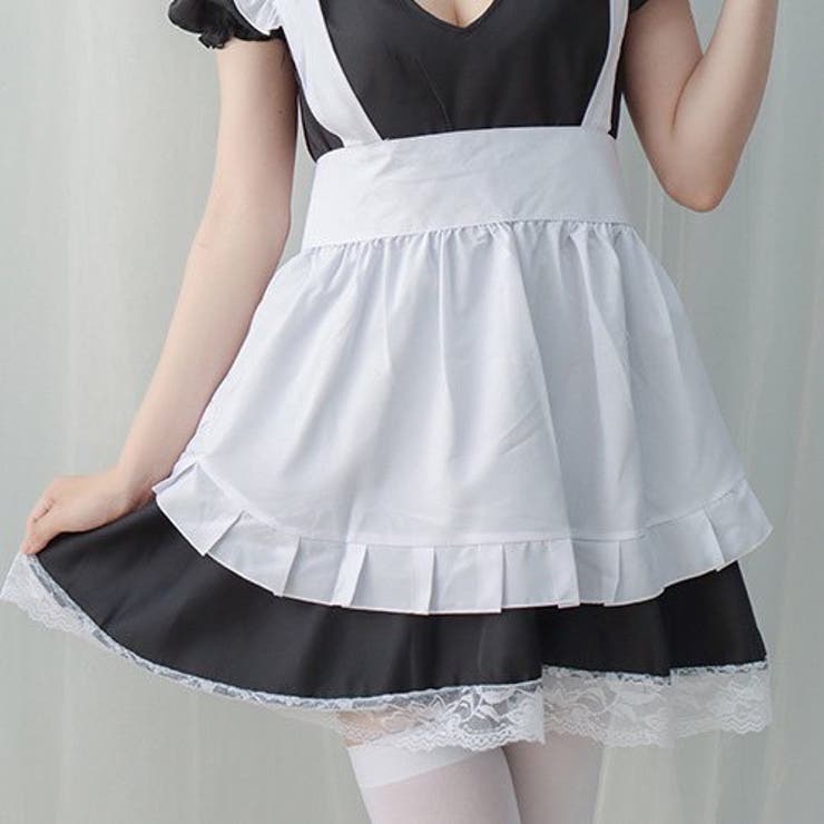 ハート型のカットアウトが眩しい定番メイドさん風コスプレ(セクシーコスプレ) | GRAXIA | 詳細画像8 