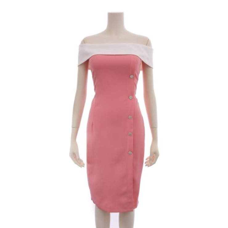 気映え間違いなしの2色使いオフショルワンピース(キャバドレス CABARETDR… | GRAXIA | 詳細画像11 