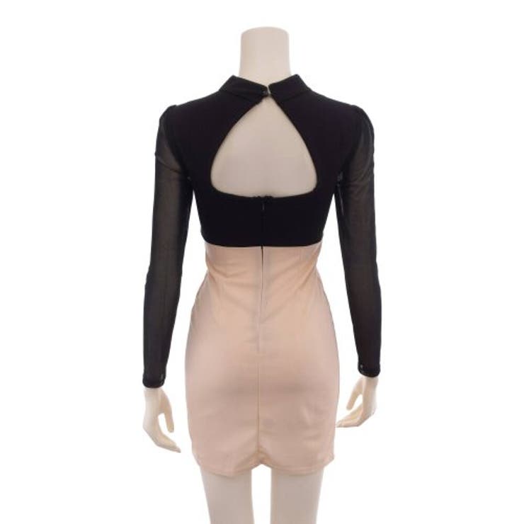 カットアウトの素肌がまぶしいドッキングワンピース(キャバドレス CABARETD… | GRAXIA | 詳細画像16 