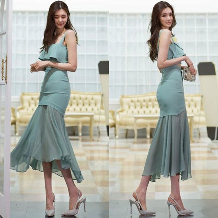 バックスタイルもエレガントなロングドレス(キャバドレス CABARETDRESS… | GRAXIA | 詳細画像8 