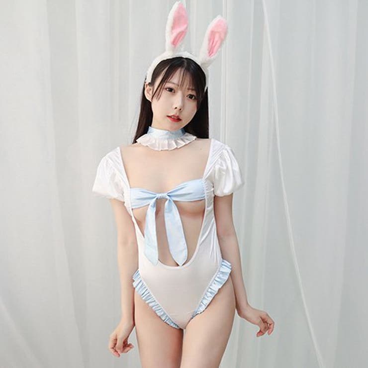 あどけなさを残した大胆デザインのメイドさん風テディ(セクシーランジェリー) | GRAXIA | 詳細画像1 