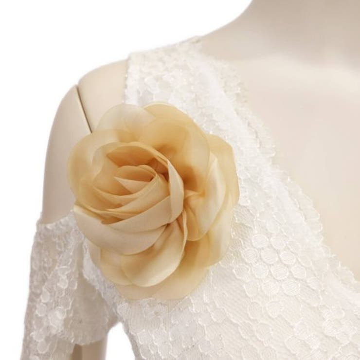 高級感のあるラッセルレースを贅沢に使ったワンピースドレス(キャバドレス CABA… | GRAXIA | 詳細画像13 