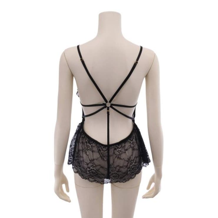 ストリング使いとレースの透け感が艶めかしいテディ(セクシーランジェリー) | GRAXIA | 詳細画像12 