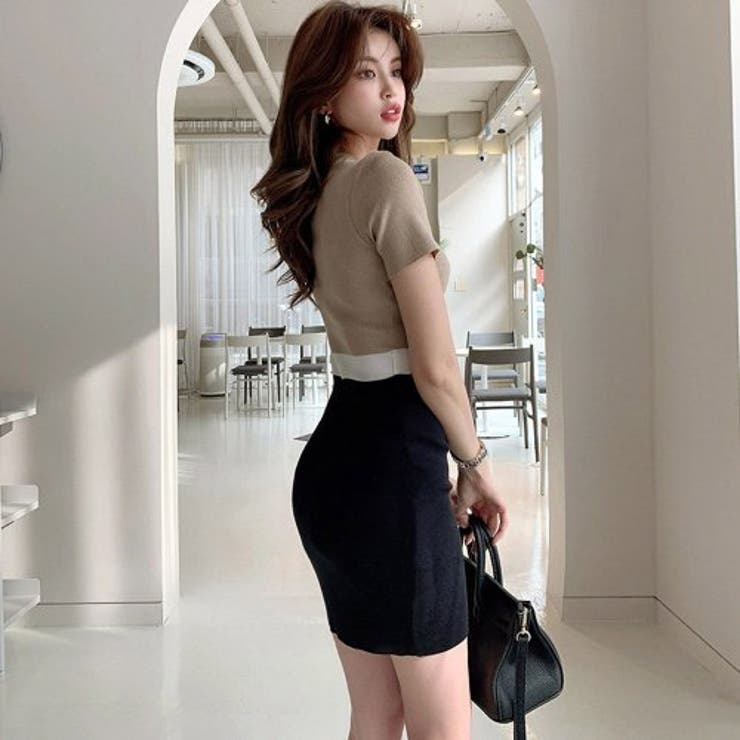 シンプルデザインとカラーで1枚で主役になるニットワンピ(キャバドレス CABAR… | GRAXIA | 詳細画像22 