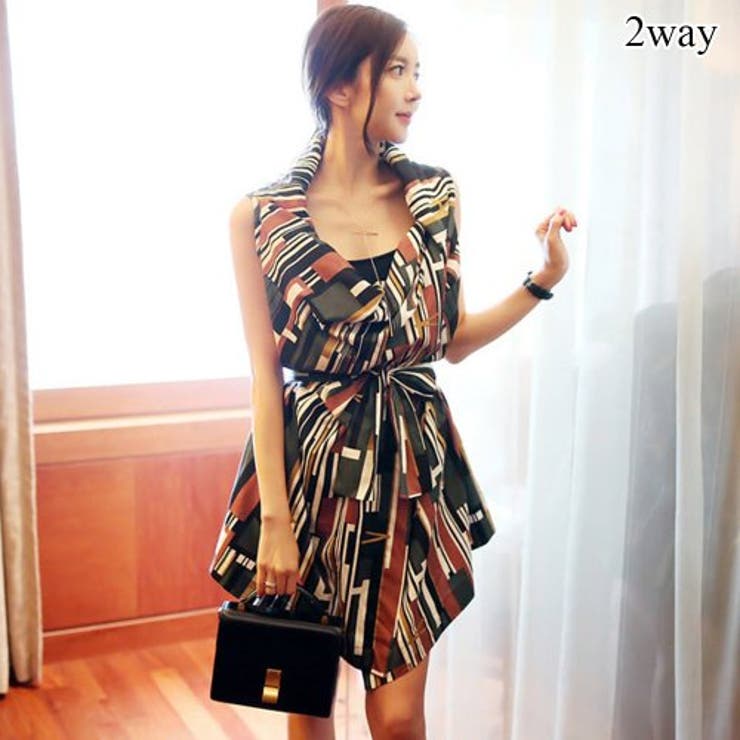 1枚でさらっと3Wayで着られるミニ丈ワンピース(キャバドレス CABARETD… | GRAXIA | 詳細画像5 