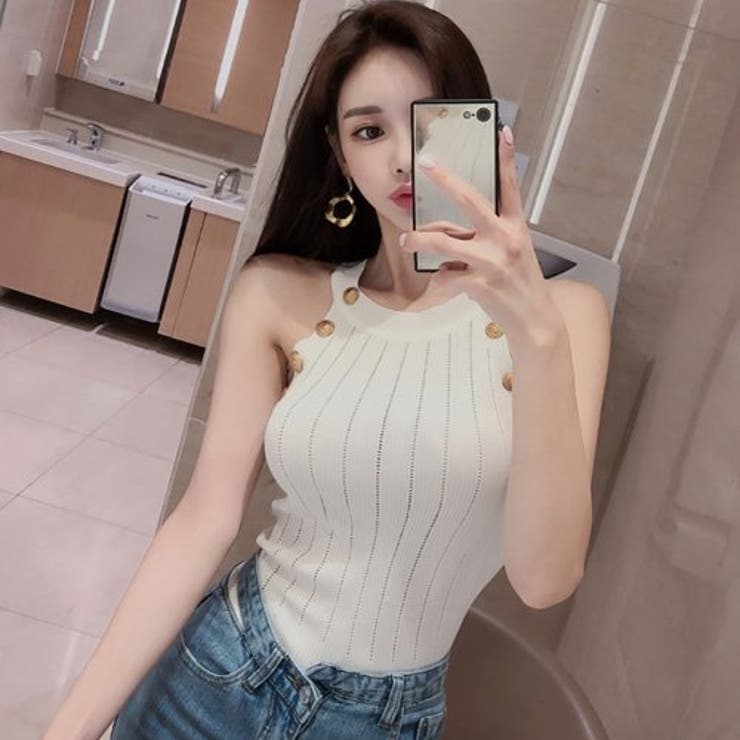 1枚できまるリブニットホルタータンク(TOPS) | GRAXIA | 詳細画像7 