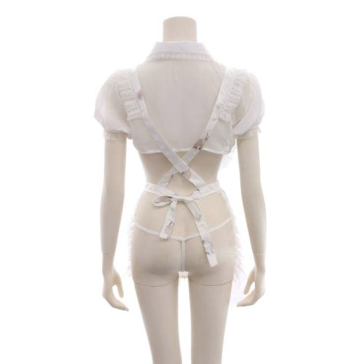 胸元とヒップの開きが目を惹くキュートな猫柄がポイントのメイドさん風コスプレ(セク… | GRAXIA | 詳細画像13 