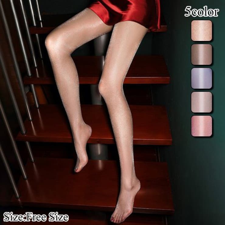 レッグラインを煌びやかに飾るクロッチレスのストッキング(STOCKING) | GRAXIA | 詳細画像1 