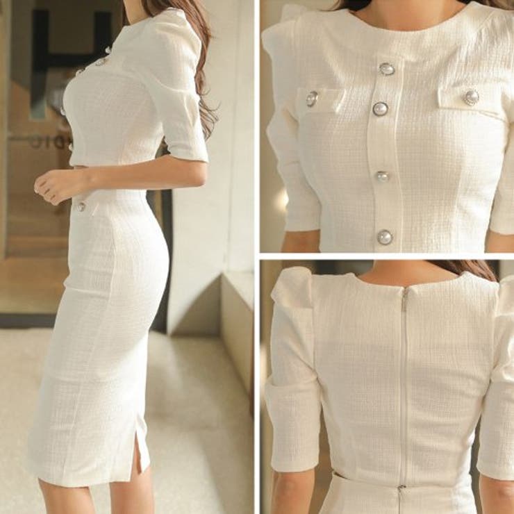 トレンドと上品な雰囲気が備わったセットアップドレス(キャバドレス CABARET… | GRAXIA | 詳細画像7 