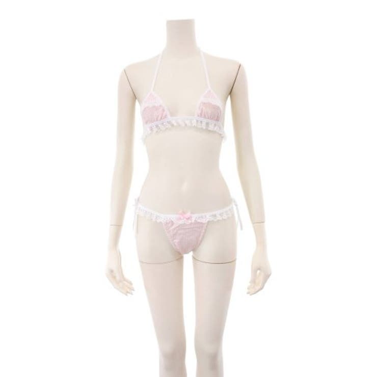 かわいい要素満載のガーリーなブラ・ショーツセット(セクシーランジェリー) | GRAXIA | 詳細画像6 