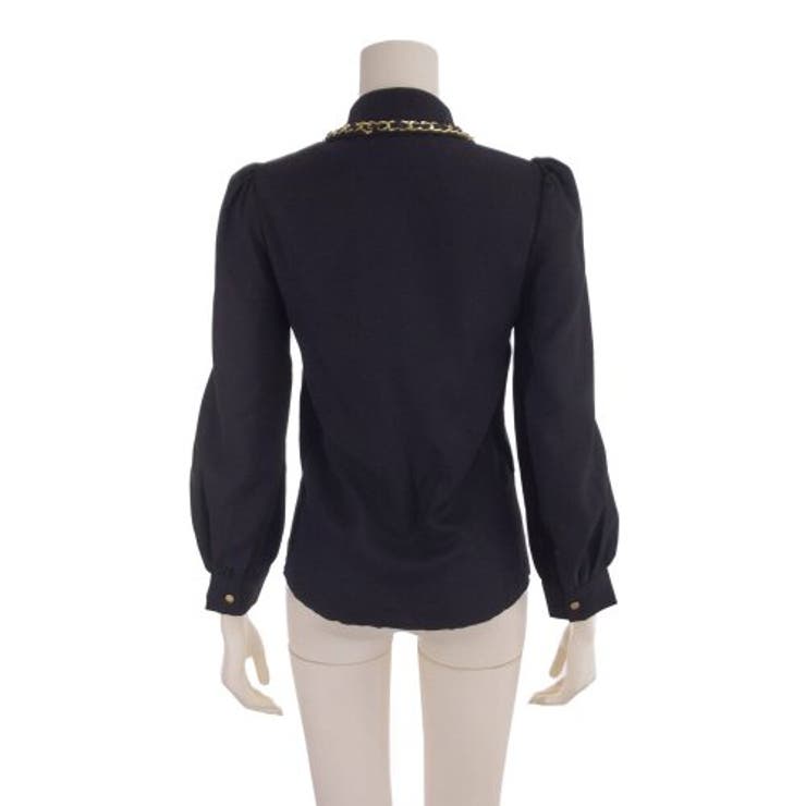 ゴールドチェーンでゴージャス感のあるブラウス(TOPS) | GRAXIA | 詳細画像10 