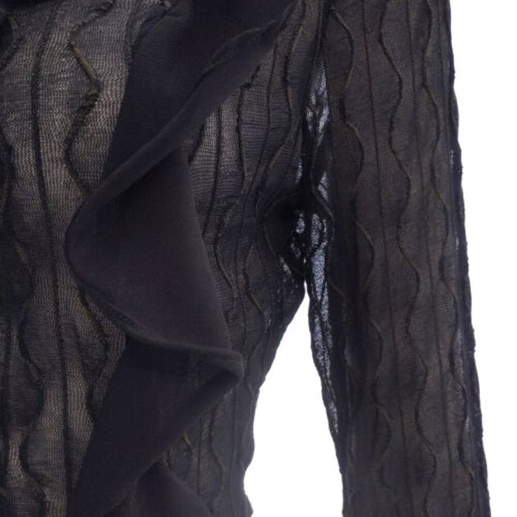 透け感のあるレースとフリルがレディライクな長袖ブラウス（TOPS) | GRAXIA | 詳細画像13 