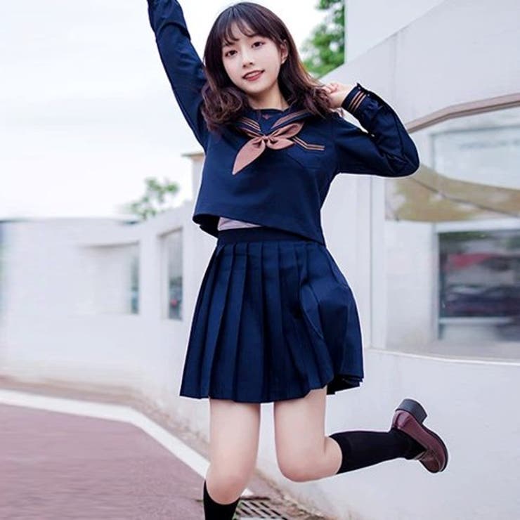 ☆セーラー服風【トップス・レオタード・靴下 3点セット】☆制服