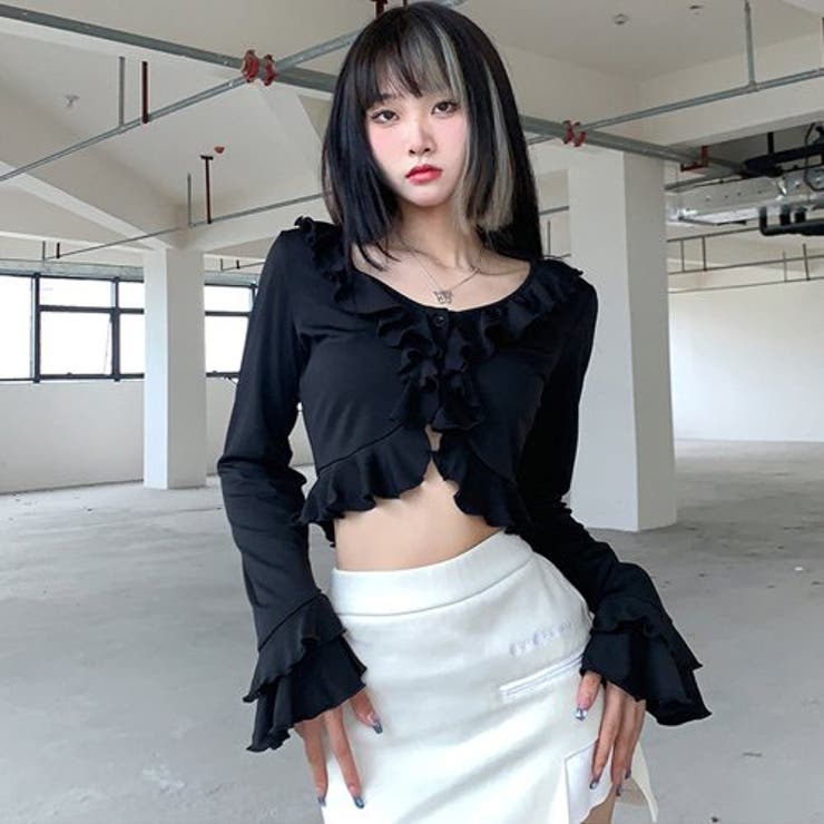 フリルが大人の甘いニュアンス香るトップス(TOPS) | GRAXIA | 詳細画像4 