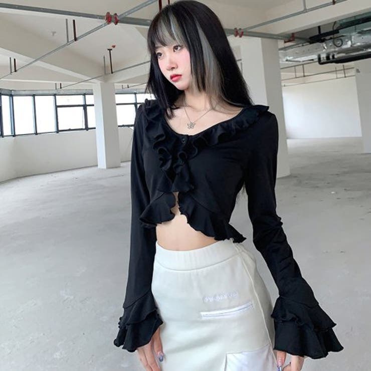 フリルが大人の甘いニュアンス香るトップス(TOPS) | GRAXIA | 詳細画像7 