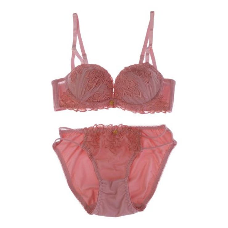 特徴的なサイドストラップがポイントの単色ブラ・ショーツセット（ブラセット） | GRAXIA | 詳細画像14 