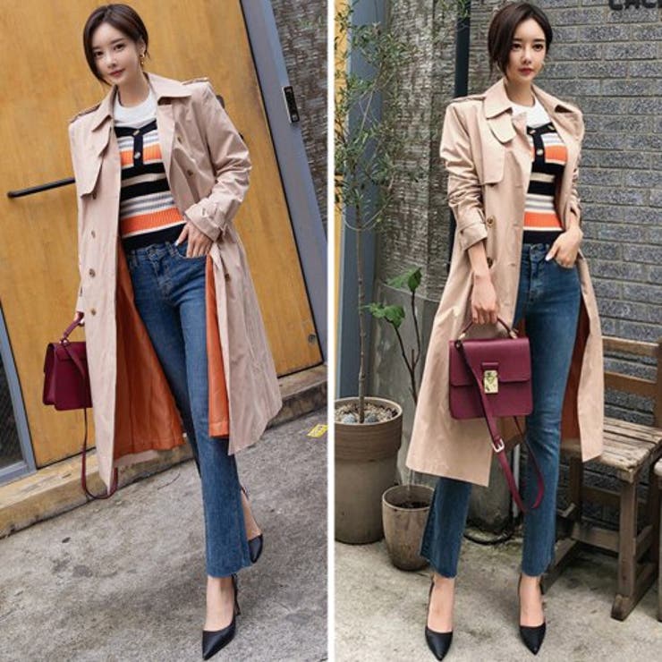 カットデザインがポイントのショート丈ニットトップス(TOPS) | GRAXIA | 詳細画像8 