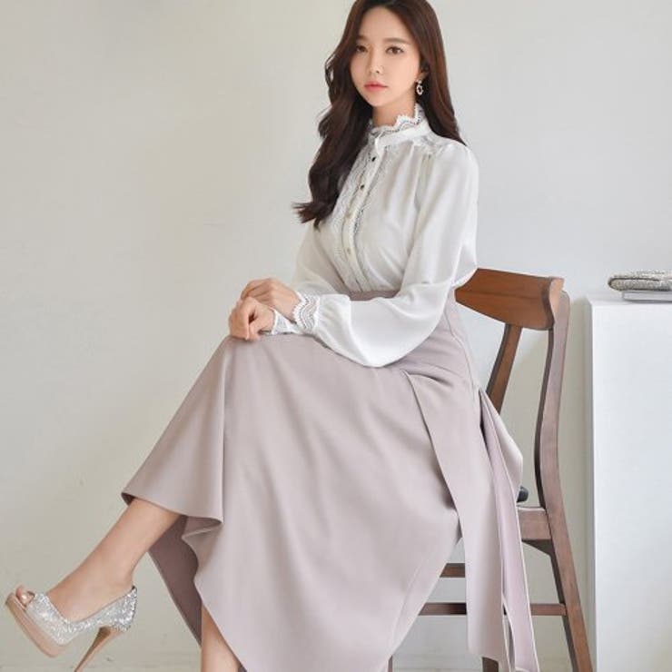 ニュアンスカラーで幅広いシーンで活躍しそうなセットアップドレス(キャバドレス C… | GRAXIA | 詳細画像12 