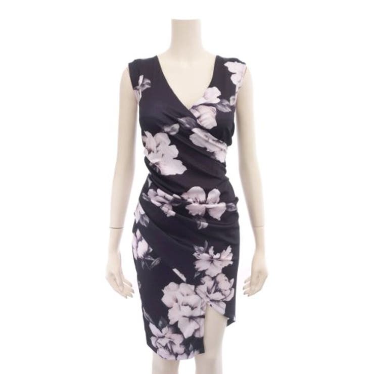 胸元のカシュクールが大人可愛く決まるノースリワンピース | GRAXIA | 詳細画像12 