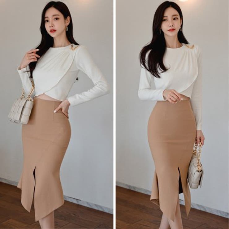 肌魅せで大人っぽくセクシーなスタイリングが叶うセットアップドレス(キャバドレス … | GRAXIA | 詳細画像10 