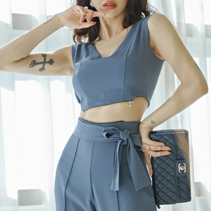 カットアウトで大人っぽい肌魅せを叶えるオールインワン(キャバスーツ CABARE… | GRAXIA | 詳細画像7 