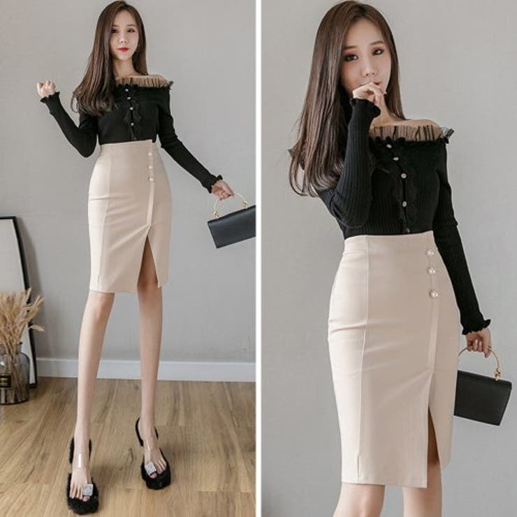 身体のラインを綺麗に魅せる美シルエットスカート(SKIRT) | GRAXIA | 詳細画像16 