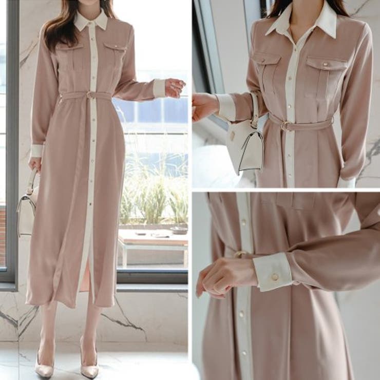 1枚でコーデ完成の衿付きバイカラーワンピース(キャバドレス CABARETDRE… | GRAXIA | 詳細画像8 