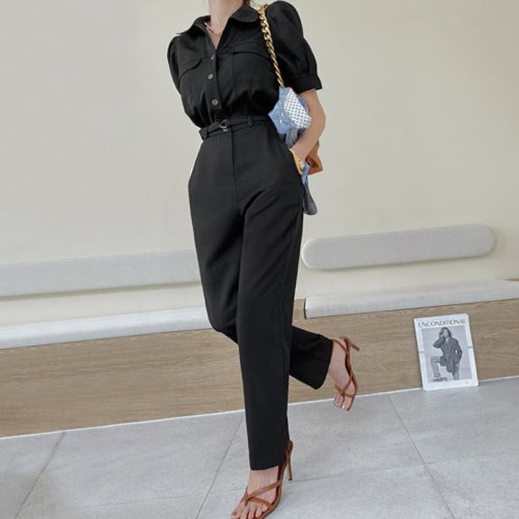 6/22まで値下げ❗️& Other Stories ジャンプスーツ 23SS NEW ARRIVAL 【HYKE(ハイク)】 STRETCH JUMPSUIT｜パリゴ