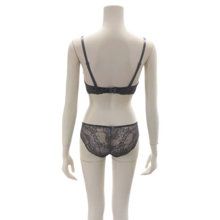 モダンシックなカラーに落ち着きある刺繍が大人のブラ ショーツセット(ブラセット) | GRAXIA | 詳細画像12 