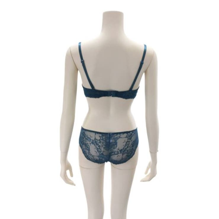 モダンシックなカラーに落ち着きある刺繍が大人のブラ ショーツセット(ブラセット) | GRAXIA | 詳細画像10 