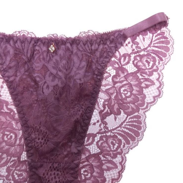 エレガントカラーにストリングデザインが高見えブラ・ショーツセット(ブラセット) | GRAXIA | 詳細画像18 