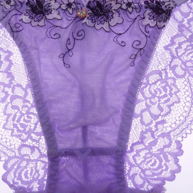 花柄刺繍が胸元を上品に彩るブラ・ショーツセット(ブラセット) | GRAXIA | 詳細画像19 