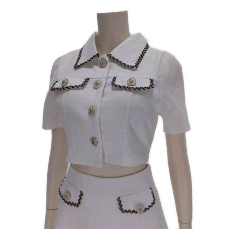 ショート丈ジャケットが着回しやすいセットアップ(キャバドレス CABARETDR… | GRAXIA | 詳細画像21 