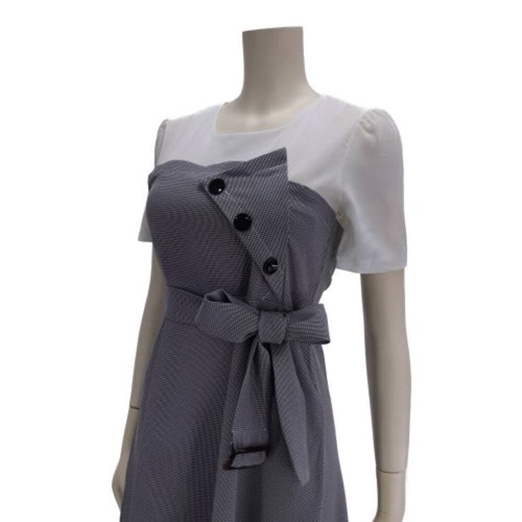 千鳥柄のレイヤード風ワンピース(キャバドレス・CABARETDRESS) | GRAXIA | 詳細画像17 