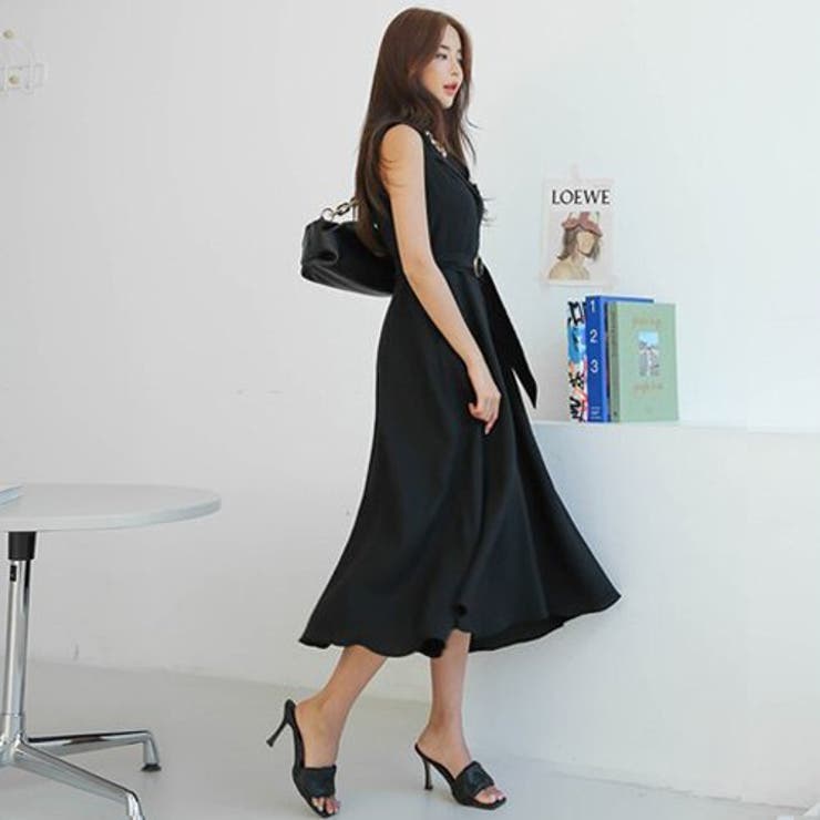 シンプルデザインのノースリーブシャツワンピース(キャバドレス CABARETDR… | GRAXIA | 詳細画像13 