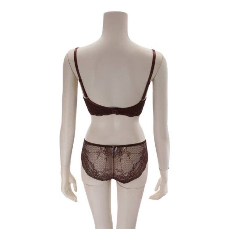 華やかで洗練された花刺繍がアクセントのブラ・ショーツセット(ブラセット) | GRAXIA | 詳細画像10 