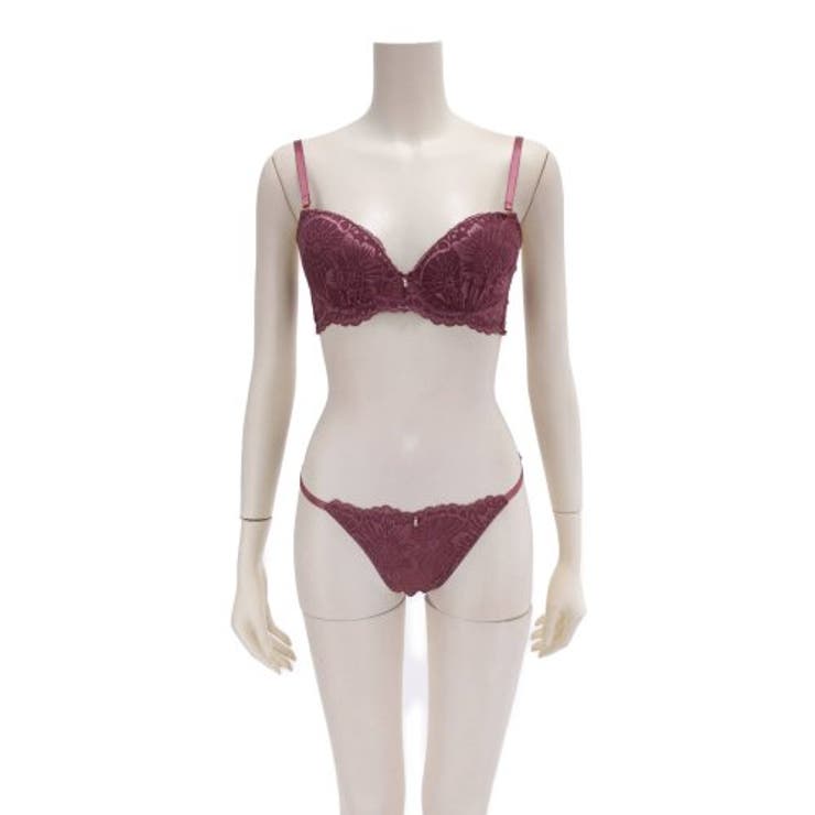 繊細な総レースが大人可愛いを演出するブラ・ショーツセット(ブラセット) | GRAXIA | 詳細画像9 