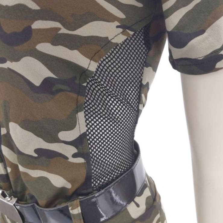 さりげない露出が楽しめるミリタリー風コスプレ(COSPLAY) | GRAXIA | 詳細画像14 