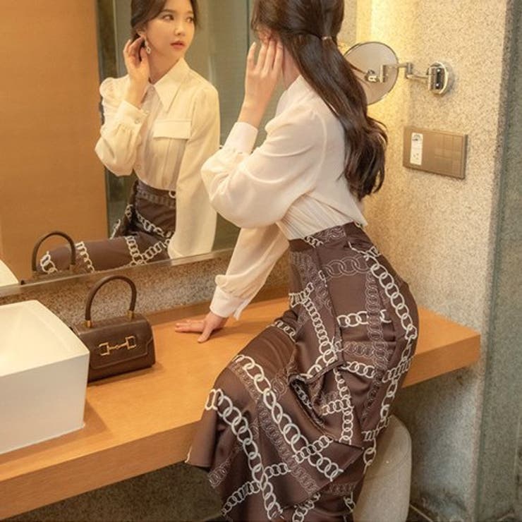 シックな大人カラーのセットアップドレス(キャバドレス CABARETDRESS) | GRAXIA | 詳細画像12 