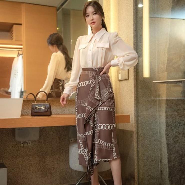 シックな大人カラーのセットアップドレス(キャバドレス CABARETDRESS) | GRAXIA | 詳細画像7 